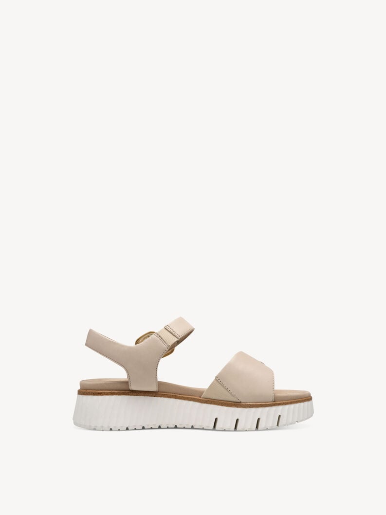 Tamaris Ledersandale - Beige
