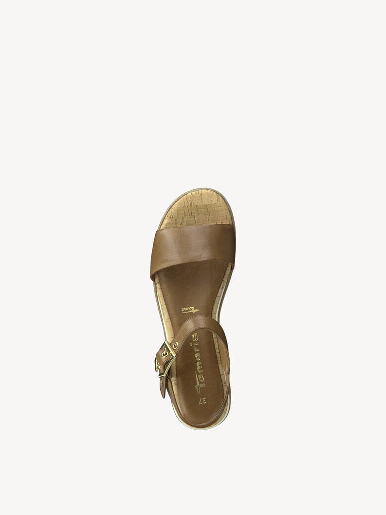 Tamaris Ledersandalette - Braun