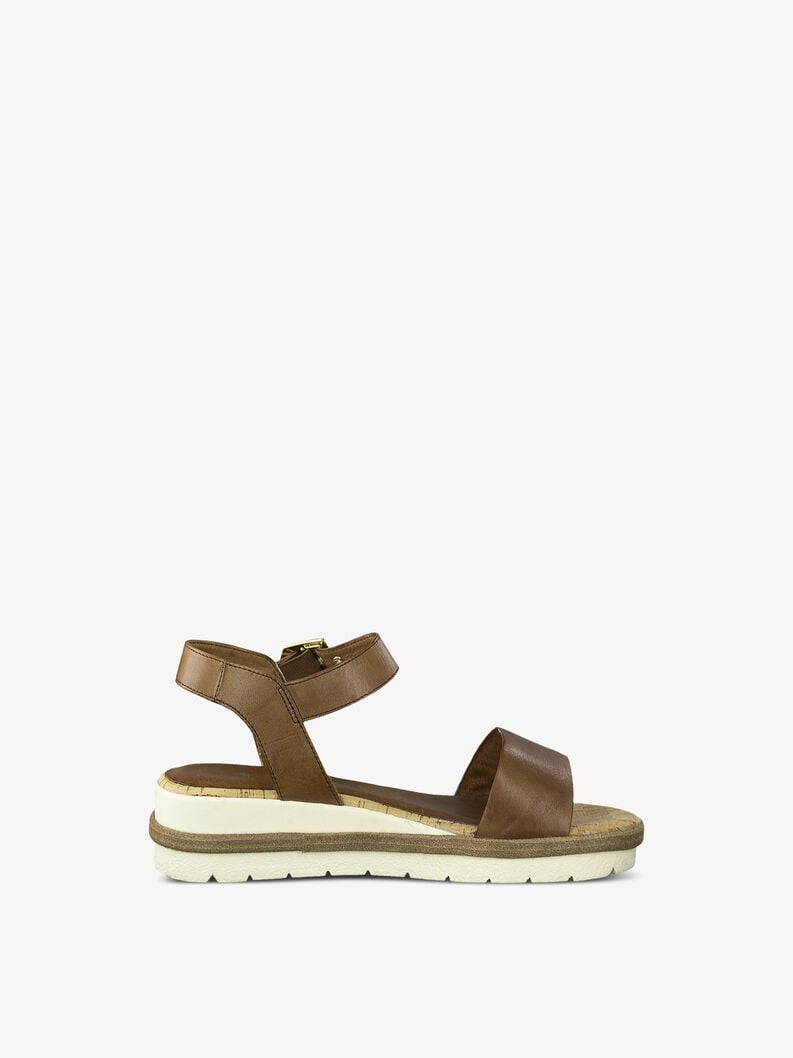 Tamaris Ledersandalette - Braun