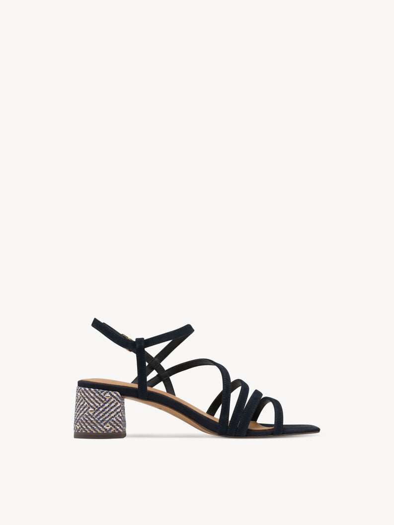 Tamaris Ledersandalette - Blau