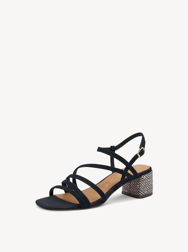 Tamaris Ledersandalette - Blau