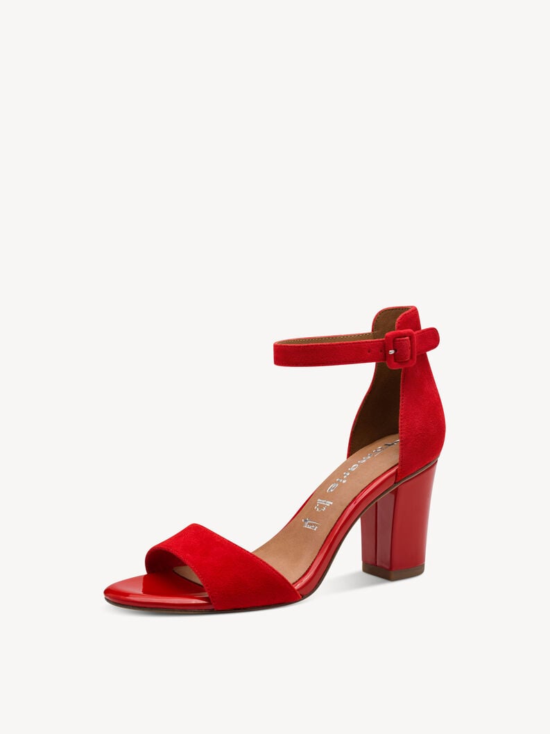 Tamaris Ledersandalette - Rot