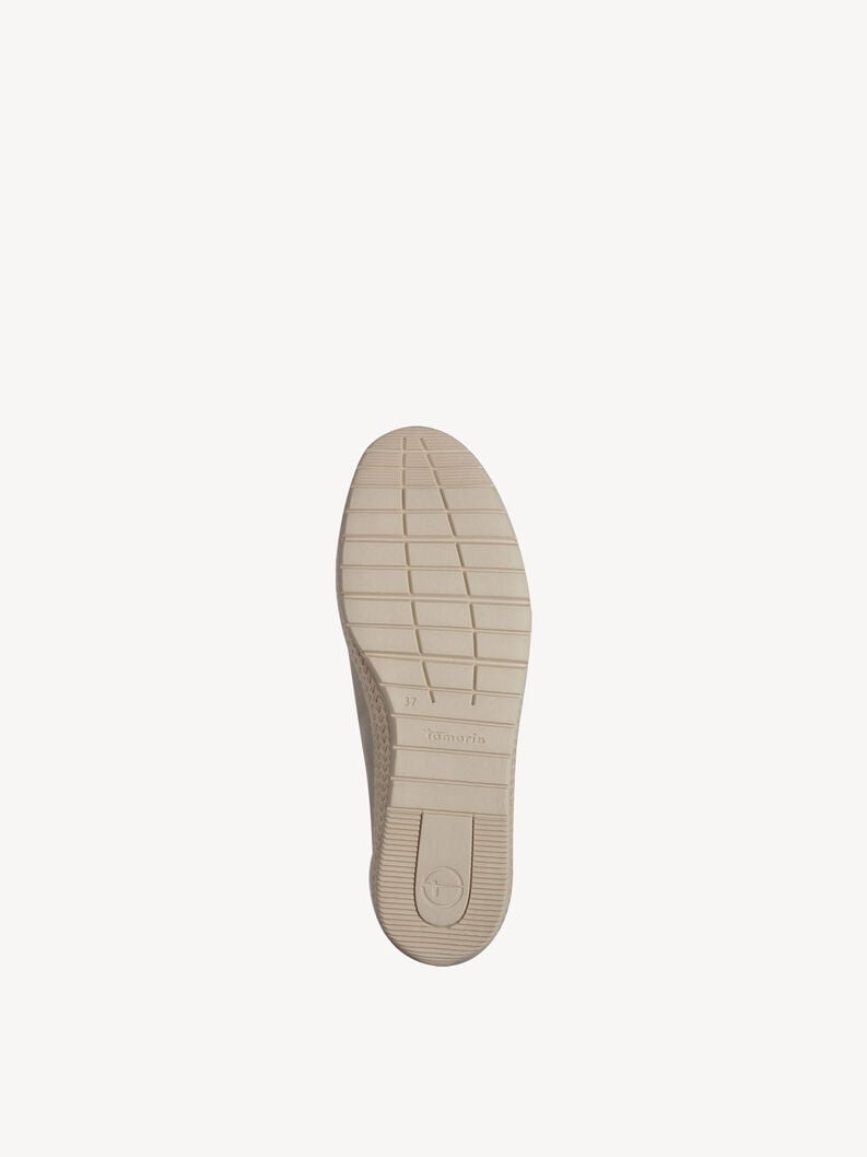Tamaris Lederhalbschuh - Beige