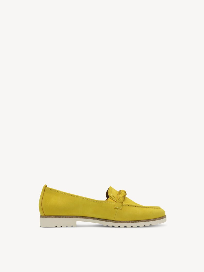 Tamaris Lederslipper - Gelb