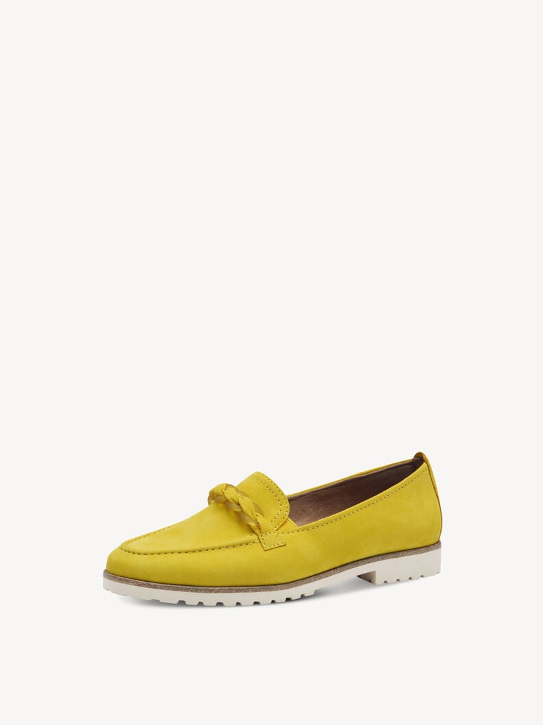 Tamaris Lederslipper - Gelb