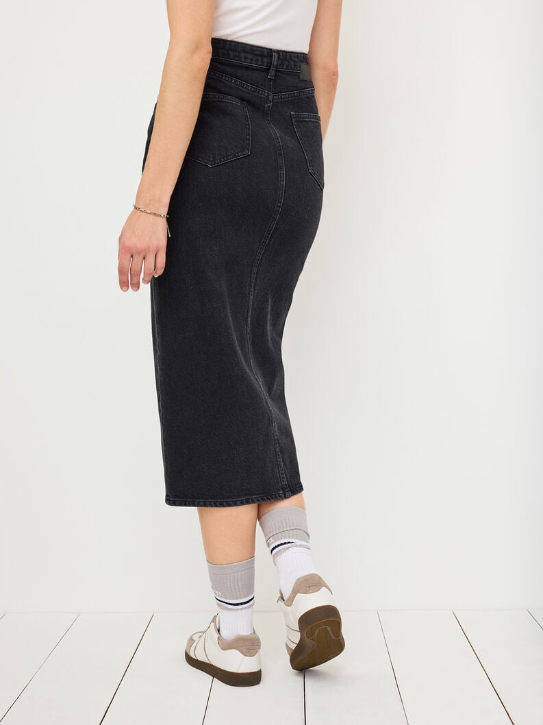 Tamaris Jeansrock - Schwarz
