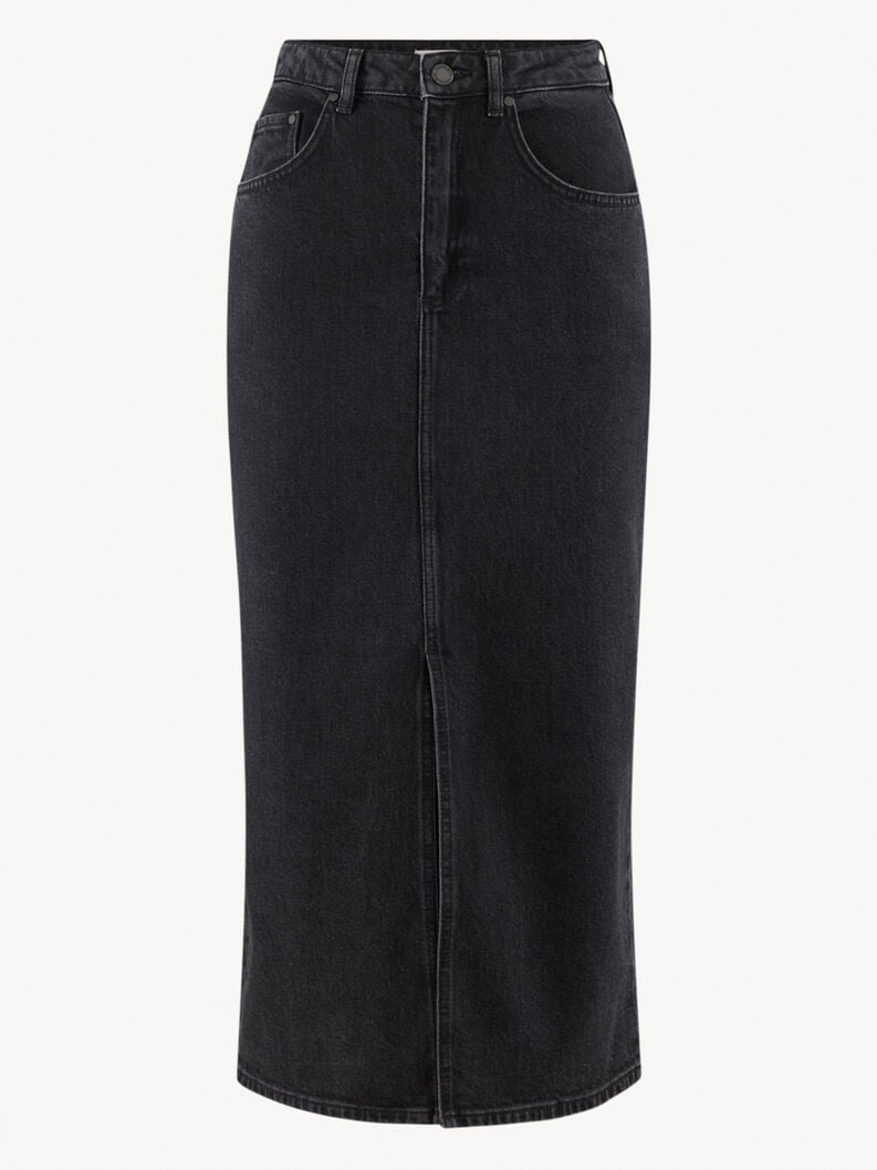 Tamaris Jeansrock - Schwarz