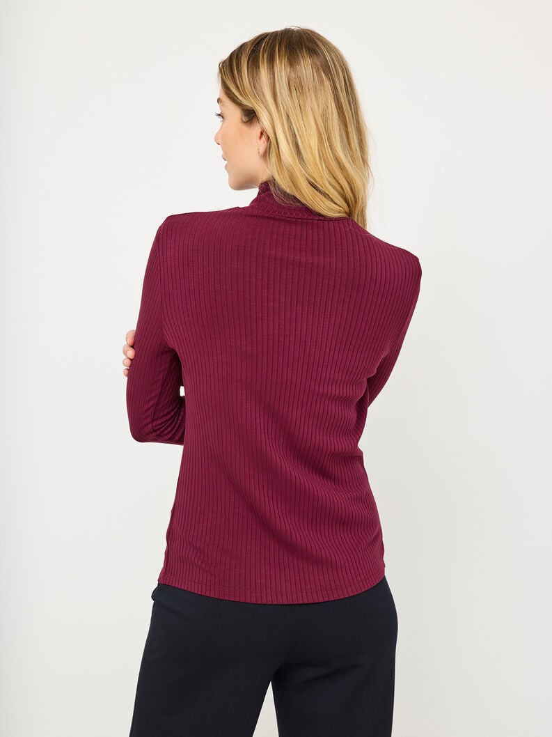 Tamaris Langarmshirt - Rot
