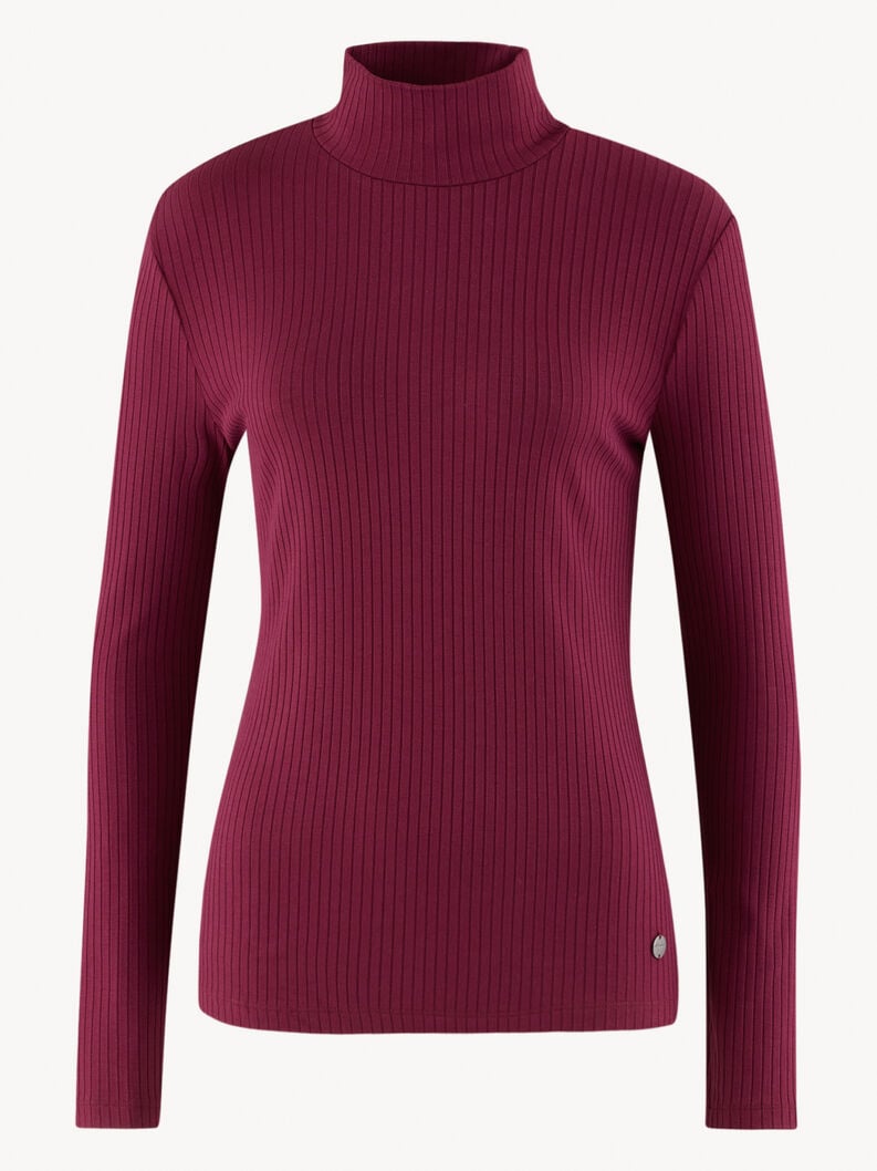 Tamaris Langarmshirt - Rot