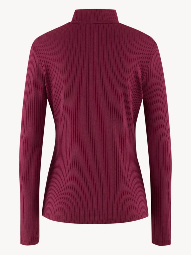 Tamaris Langarmshirt - Rot