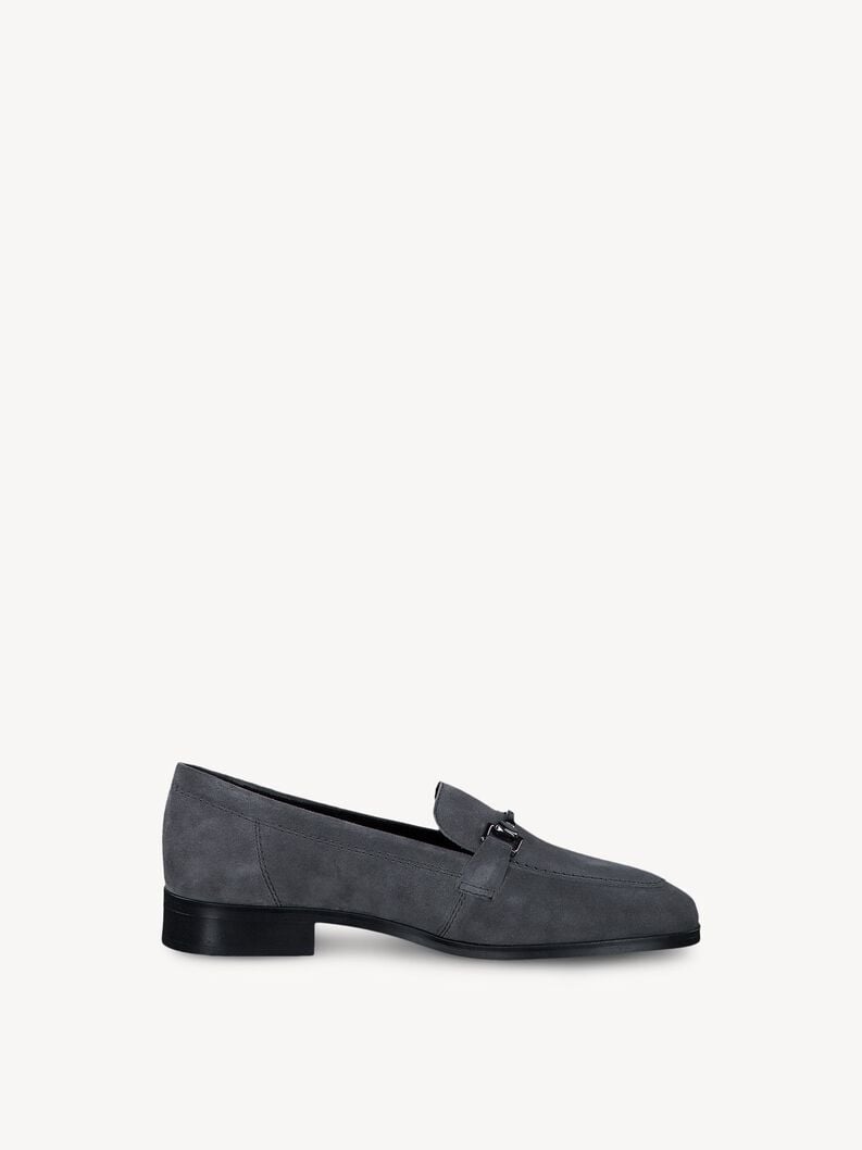 Tamaris Lederslipper - Grau