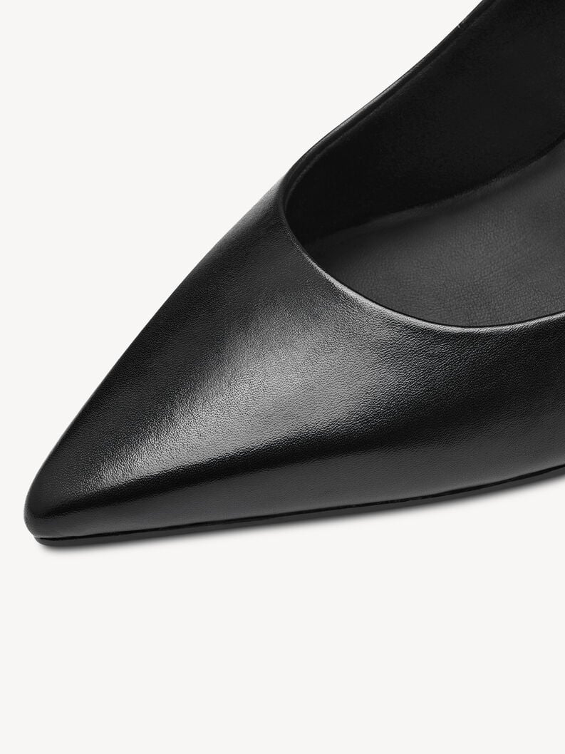 Tamaris Lederpumps - Schwarz