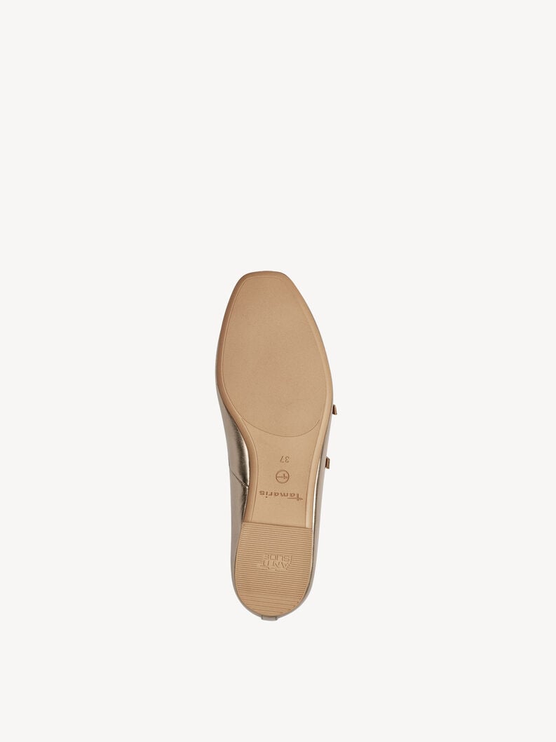 Tamaris Lederballerina - Metallic