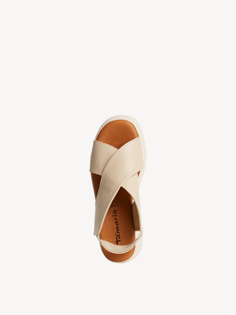 Tamaris Ledersandalette - Beige