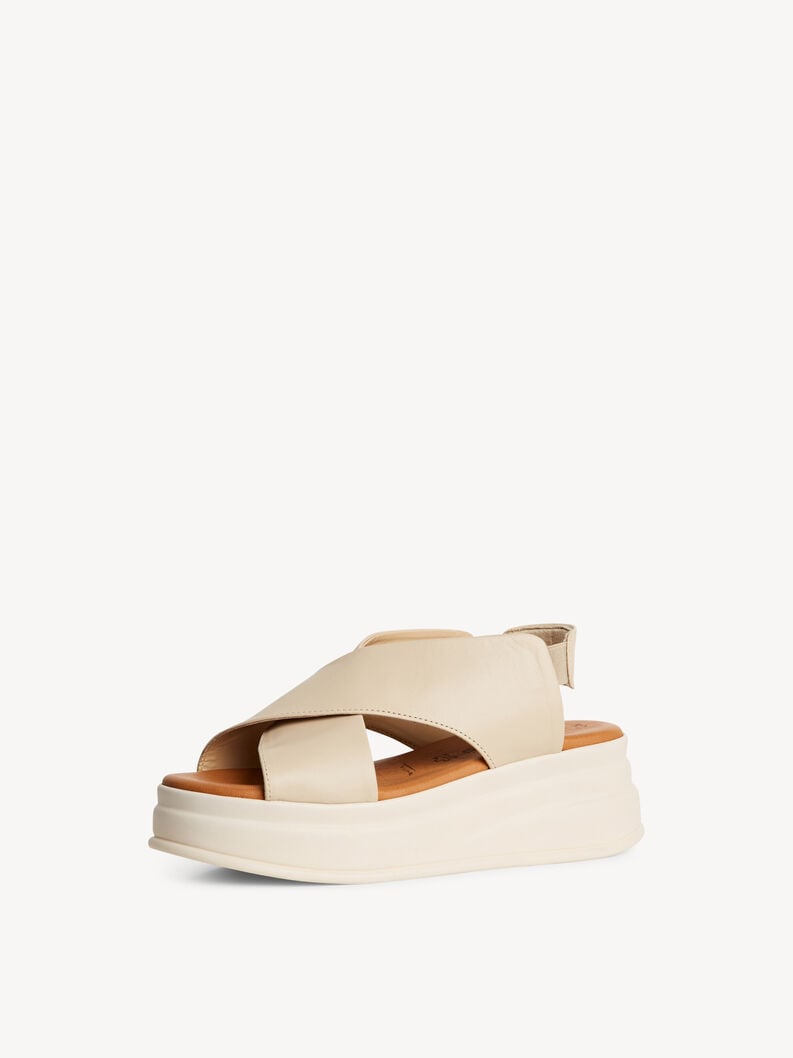 Tamaris Ledersandalette - Beige