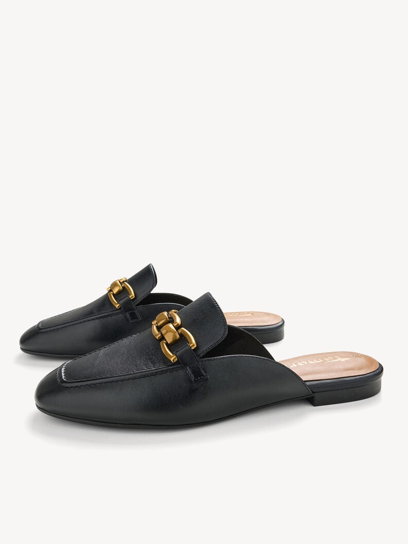 Tamaris Ledersandalette - Schwarz