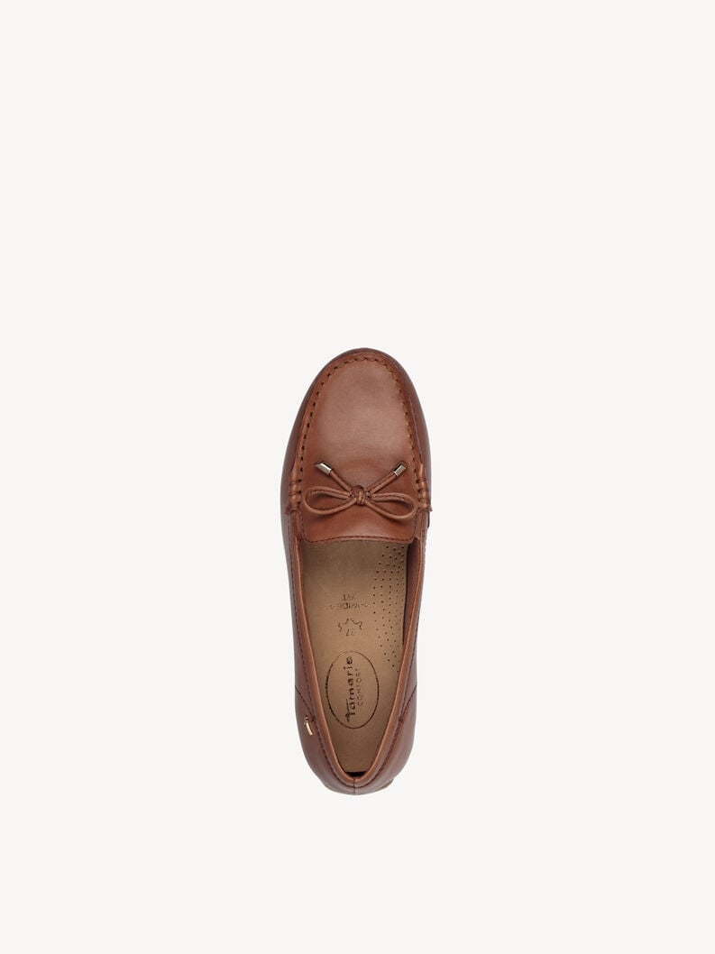 Tamaris Lederslipper - Braun