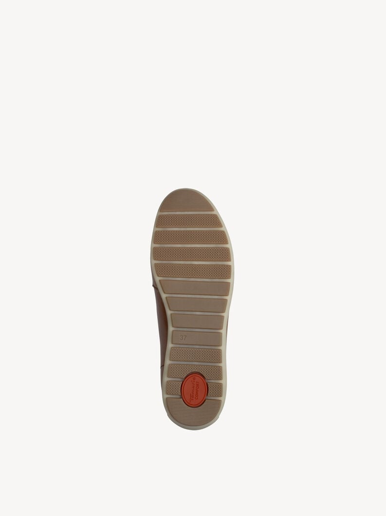Tamaris Lederslipper - Braun