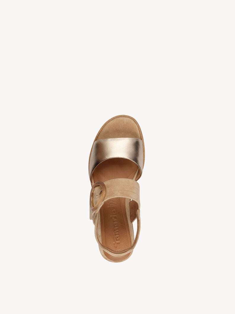 Tamaris Ledersandalette - Beige