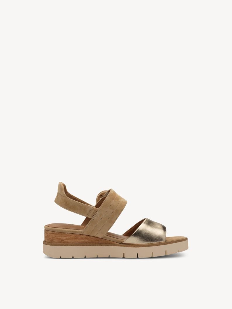 Tamaris Ledersandalette - Beige