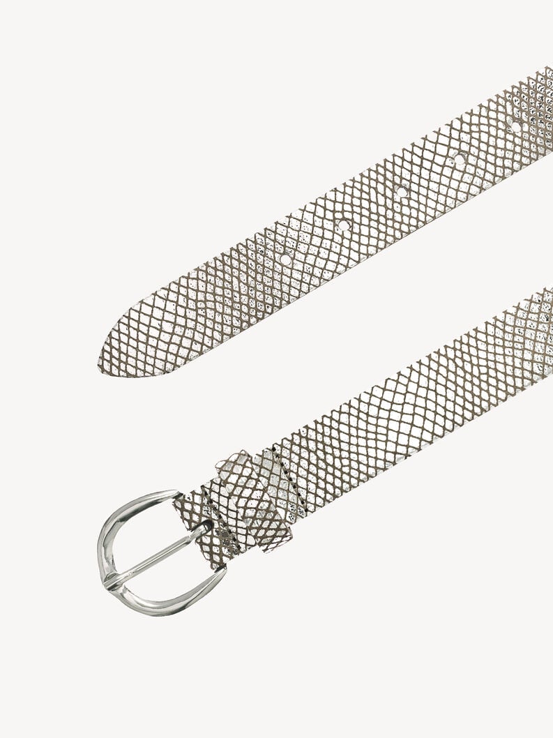Tamaris Ledergürtel - Metallic