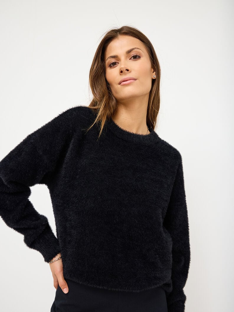 Tamaris Strickpullover - Schwarz