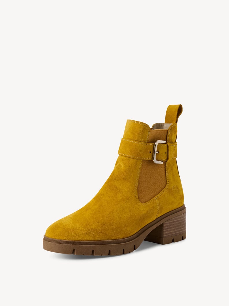 Tamaris Leder Chelsea Boot - Gelb