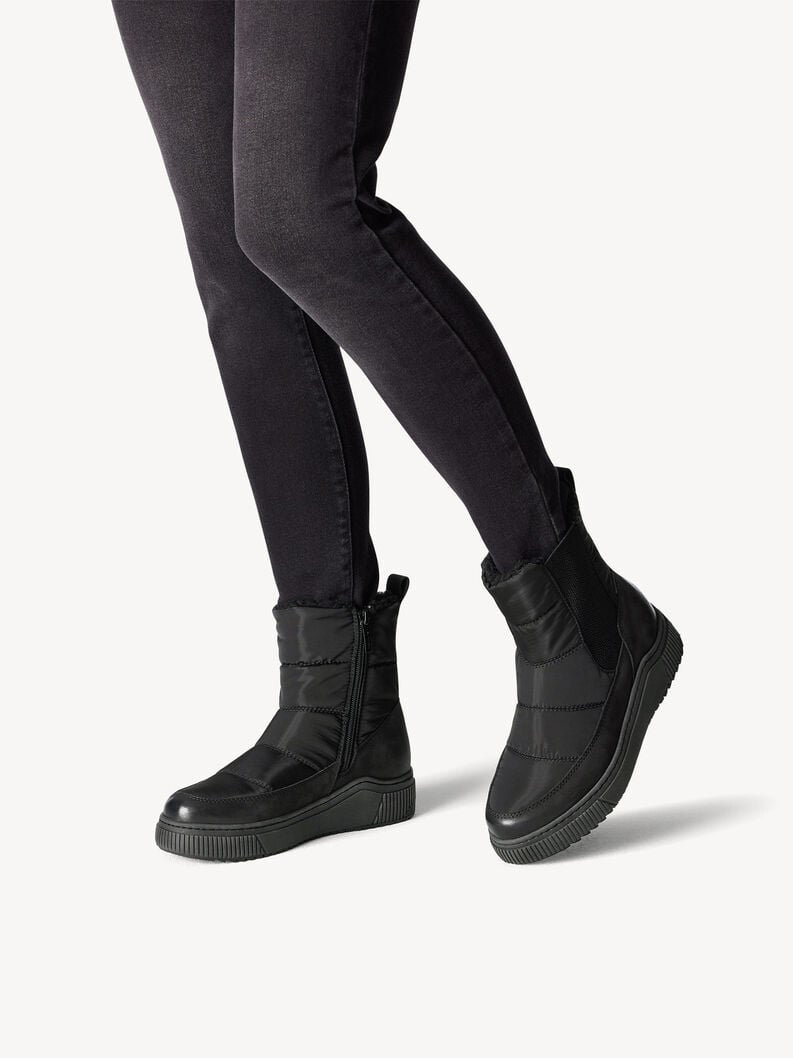 Tamaris Stiefelette - Schwarz Warmfutter