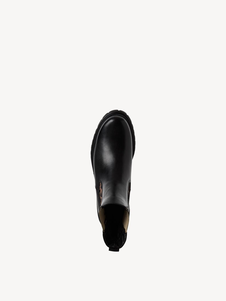 Tamaris Leder Chelsea Boot - Schwarz