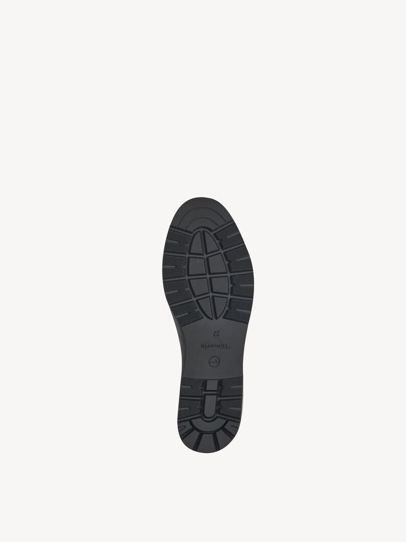 Tamaris Lederslipper - Schwarz