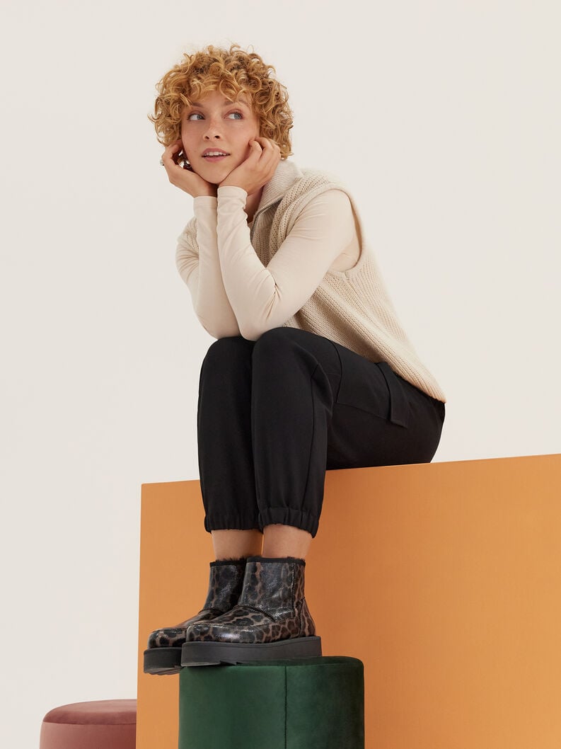 Tamaris Stiefelette - Braun Warmfutter