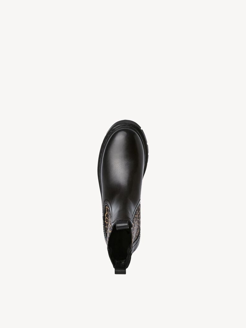Tamaris Leder Chelsea Boot - Schwarz