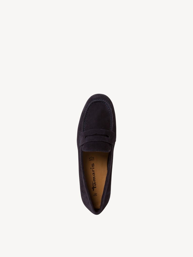 Tamaris Ledermoccassin - Blau