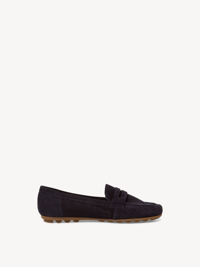 Tamaris Ledermoccassin - Blau