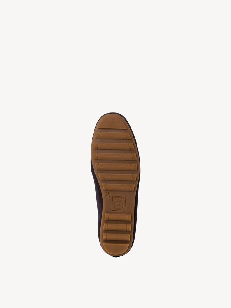 Tamaris Ledermoccassin - Blau