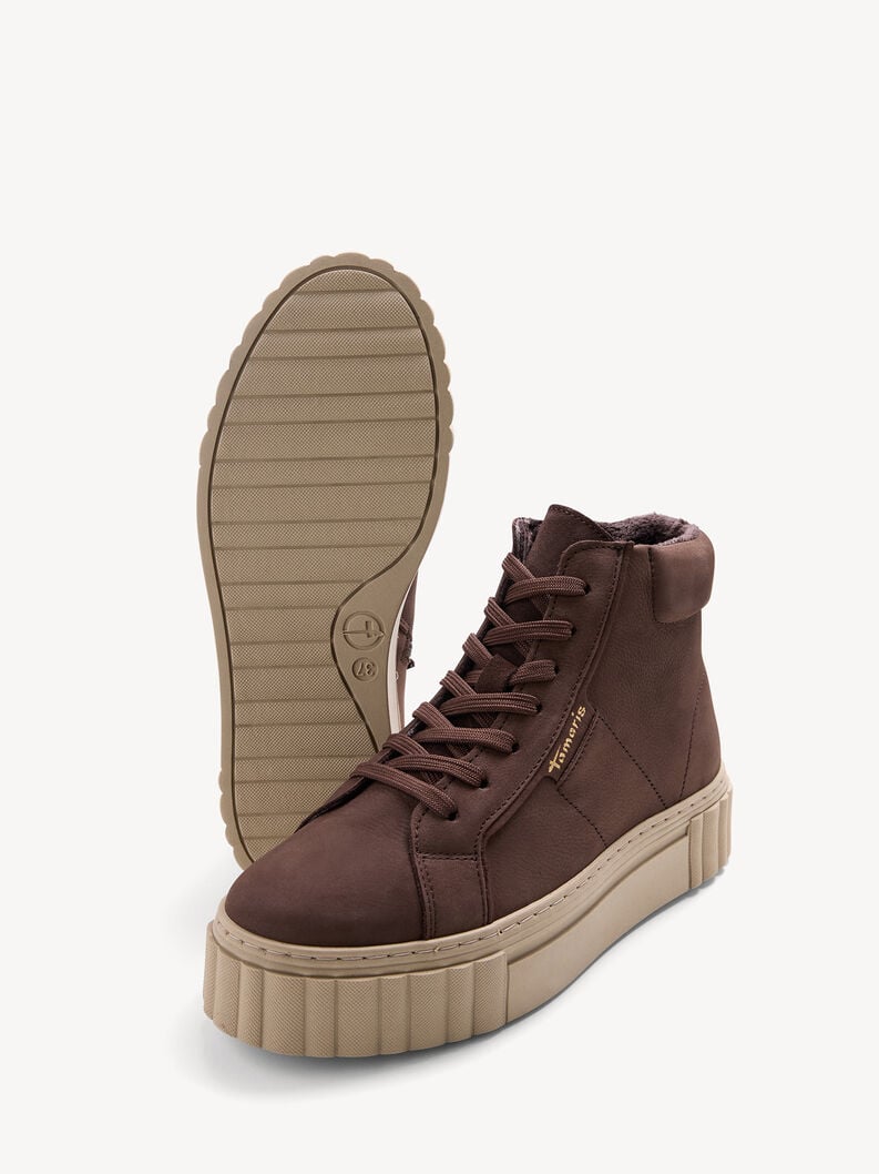 Tamaris Lederstiefelette - Braun