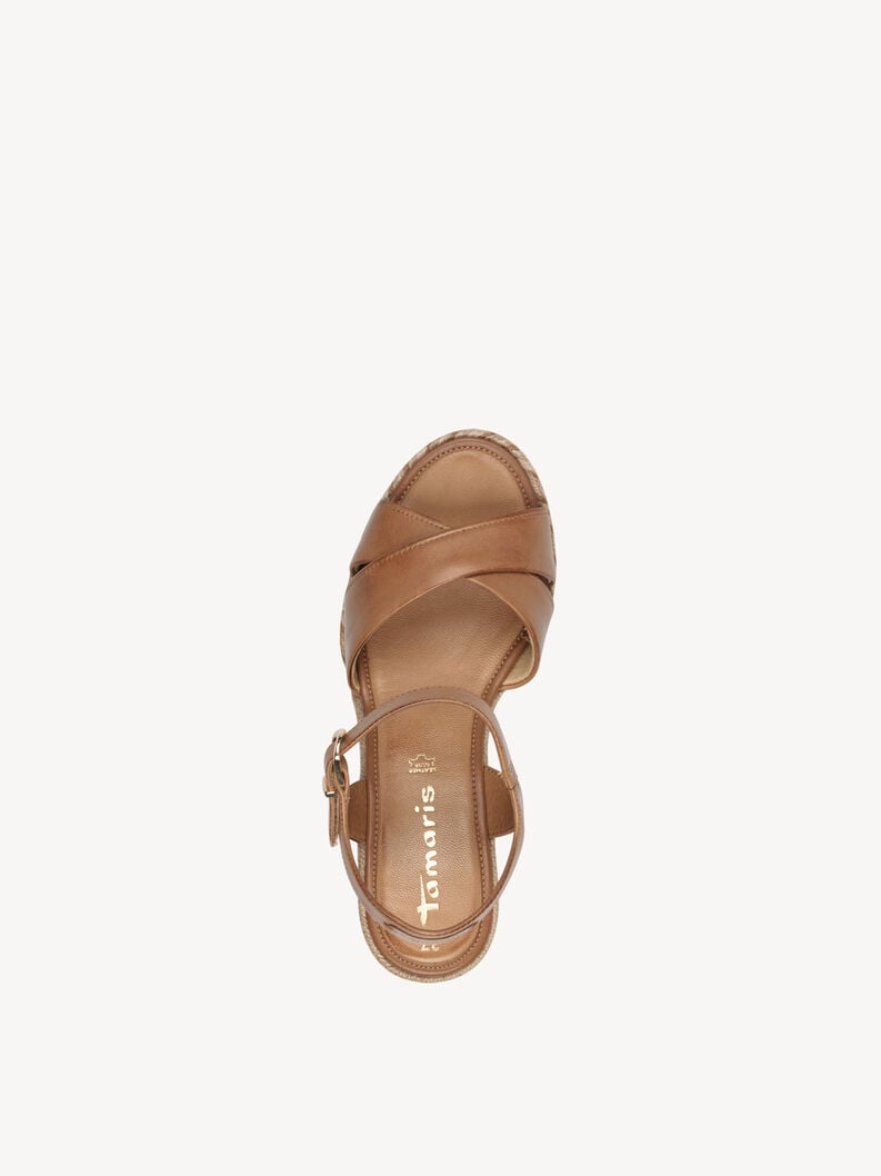 Tamaris Ledersandalette - Braun