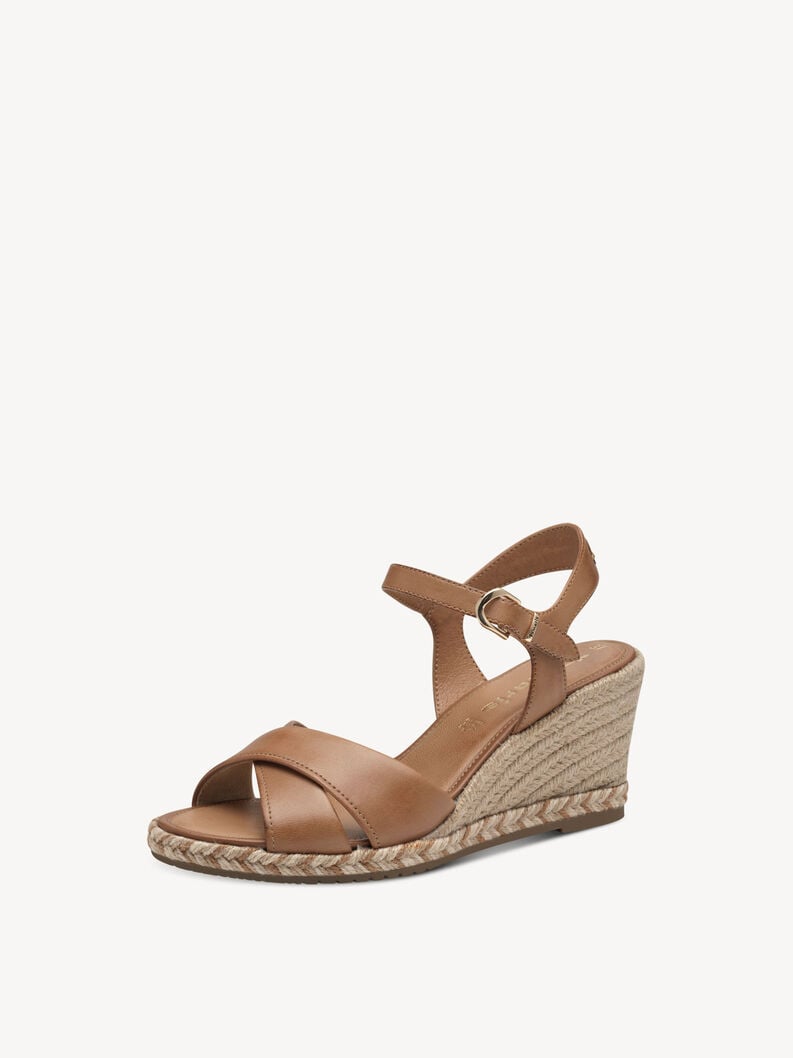 Tamaris Ledersandalette - Braun
