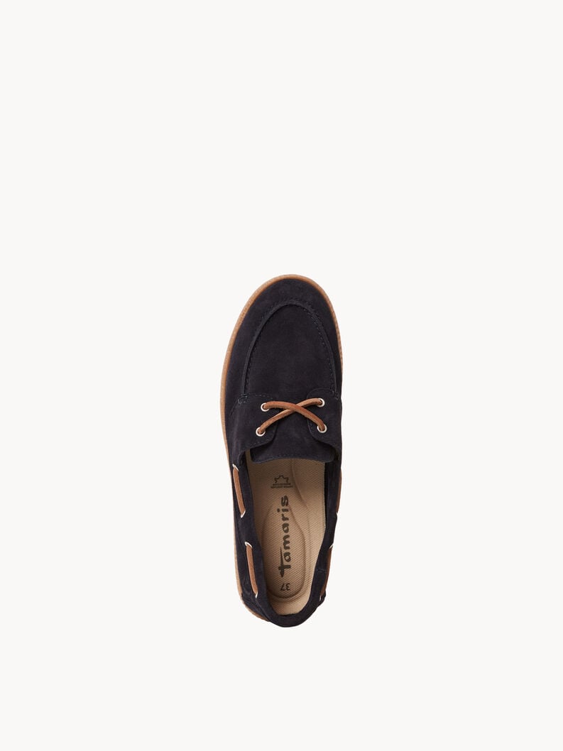 Tamaris Ledermoccassin - Blau