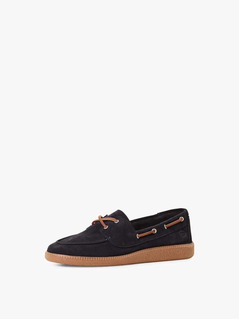 Tamaris Ledermoccassin - Blau