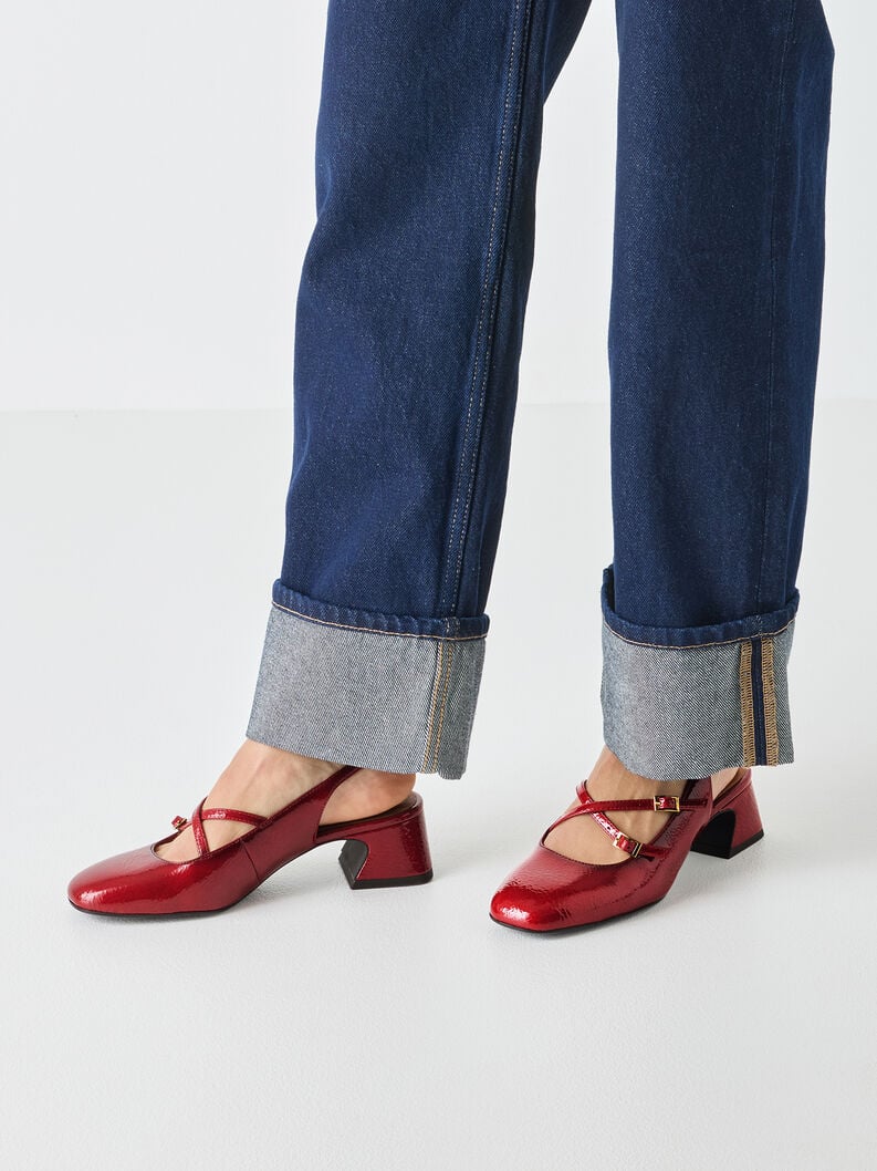 Tamaris Slingpumps - Rot