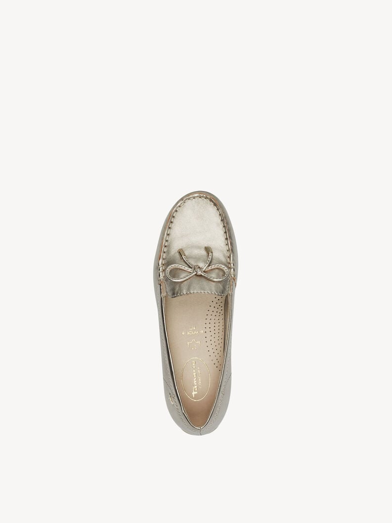 Tamaris Lederslipper - Gold