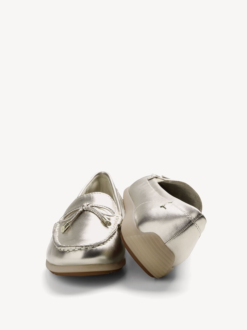 Tamaris Lederslipper - Gold