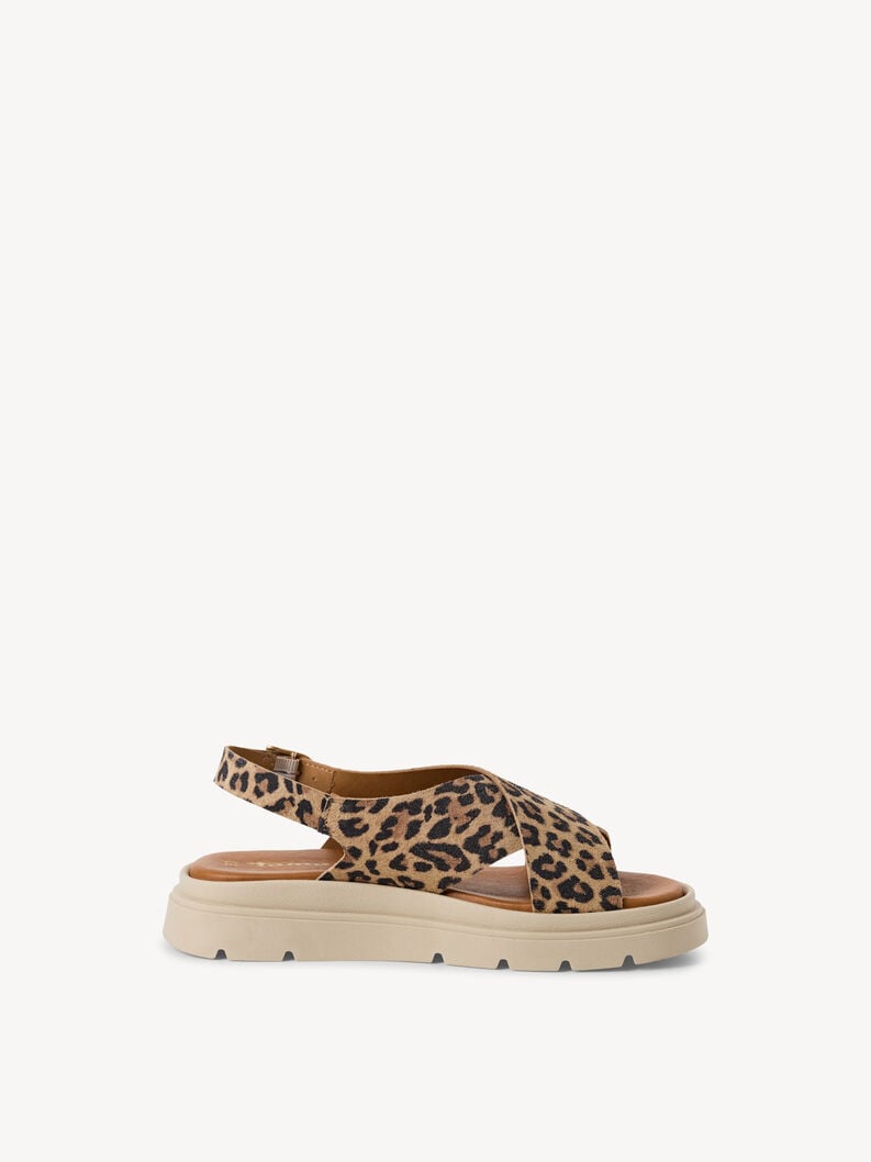 Tamaris Ledersandalette - Braun