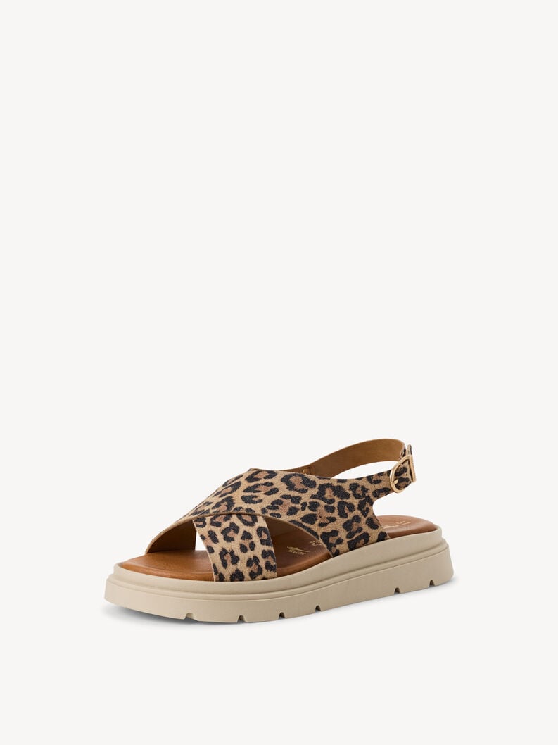 Tamaris Ledersandalette - Braun