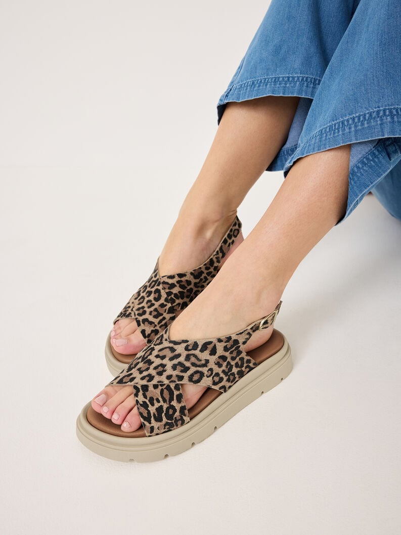 Tamaris Ledersandalette - Braun