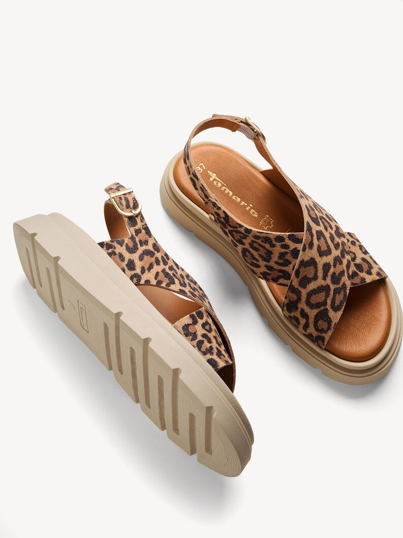 Tamaris Ledersandalette - Braun