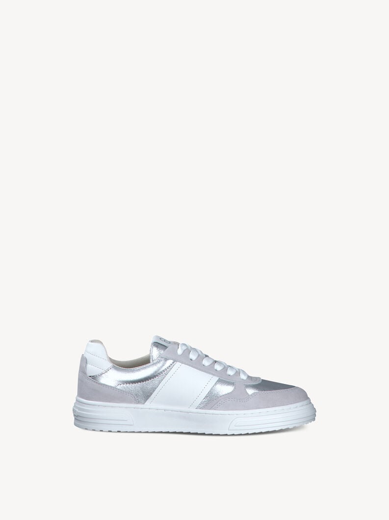 Tamaris Ledersneaker - Silber