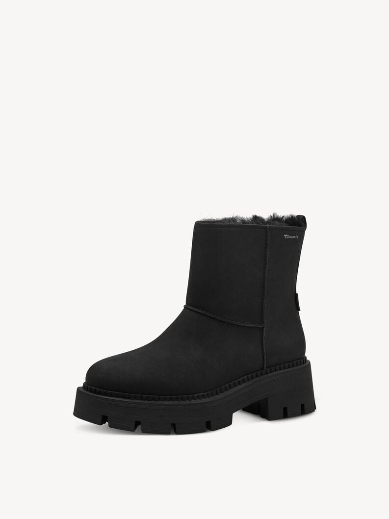 Tamaris Stiefelette - Schwarz Warmfutter