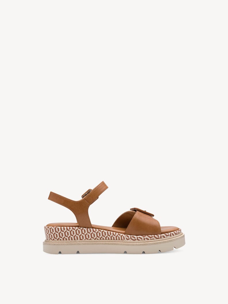 Tamaris Ledersandalette - Braun